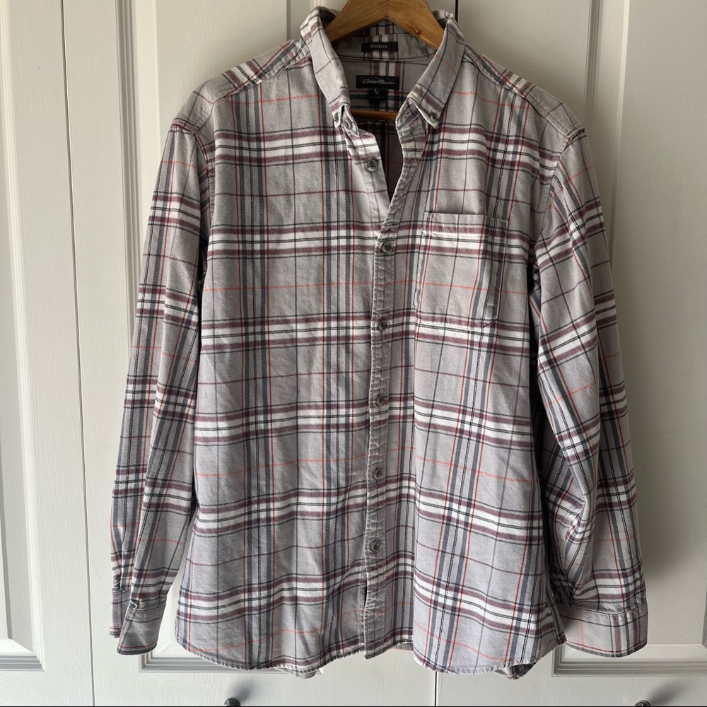 Gray Lightweight Flannel Shit